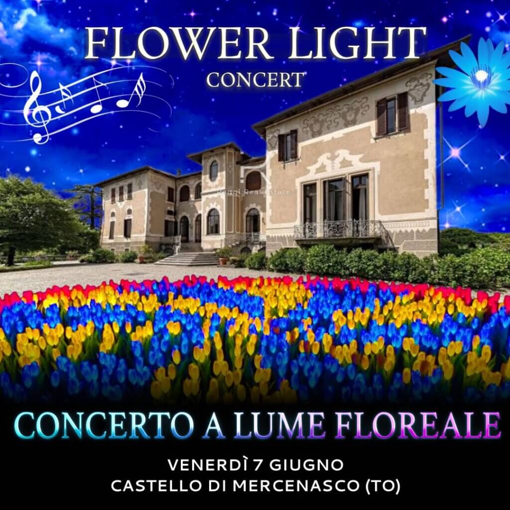 Flower Light Concert Castello Di Mercenasco Club Gaudio