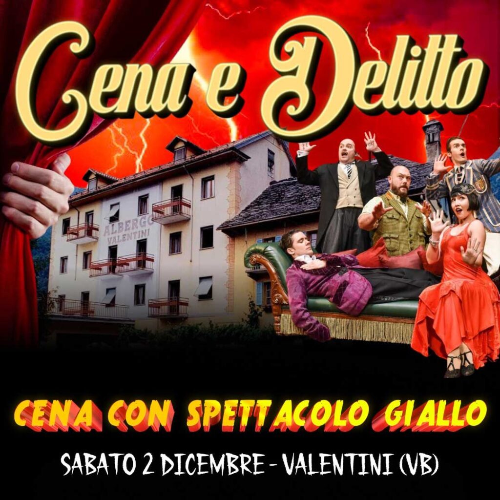 Cena & Delitto - Hotel Valentini - Club Gaudio