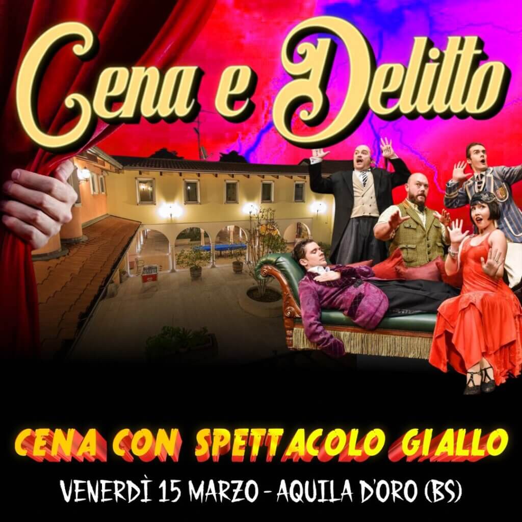 Cena & Delitto - L'aquila D'oro - Club Gaudio